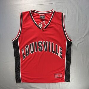 Colosseum University of Louisville Cardinals Basketball Jersey Men's XL Has Flaw